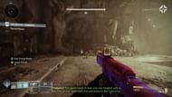 First log within The Insight Terminus Strike of Destiny 2 (Image via Bungie)